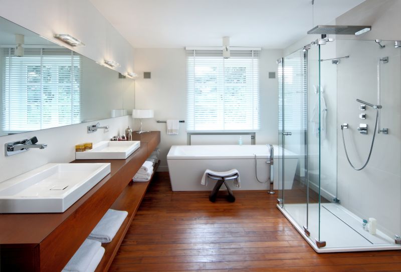 Contemporary Bathroom Floor